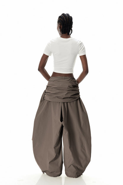 Creiddylad Büzgülü Barrel Pantolon