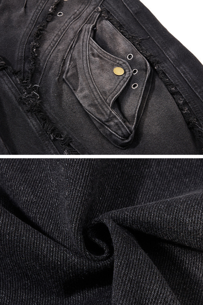 Daryl Püsküllü Baggy Jean Pantolon