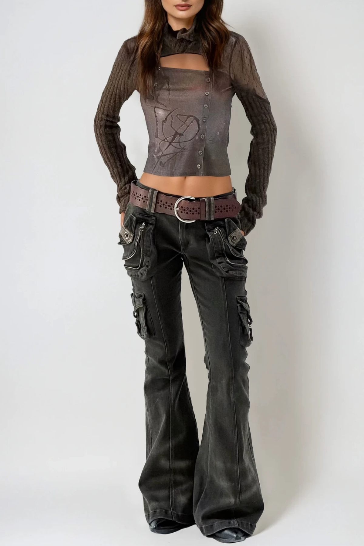 Dracula Cepli Bootcut Jean Pantolon