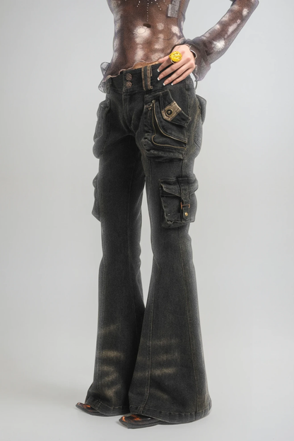 Dracula Cepli Bootcut Jean Pantolon