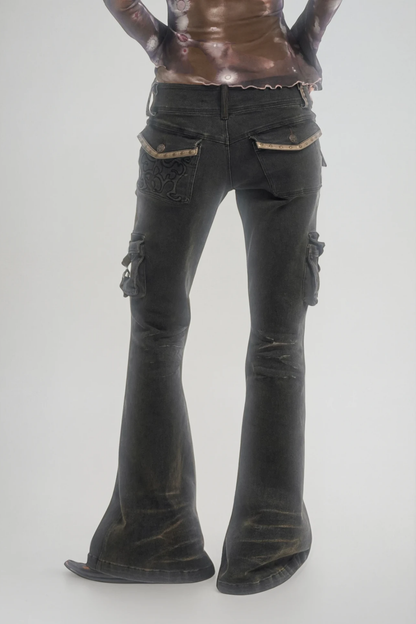 Dracula Cepli Bootcut Jean Pantolon