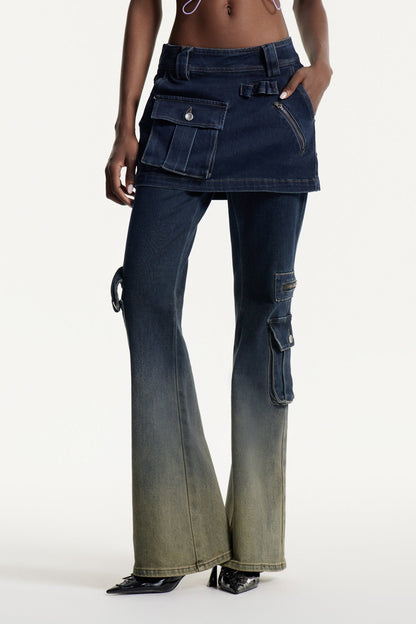 Eerik Deconstruct Hayley Bootcut Jean Pantolon