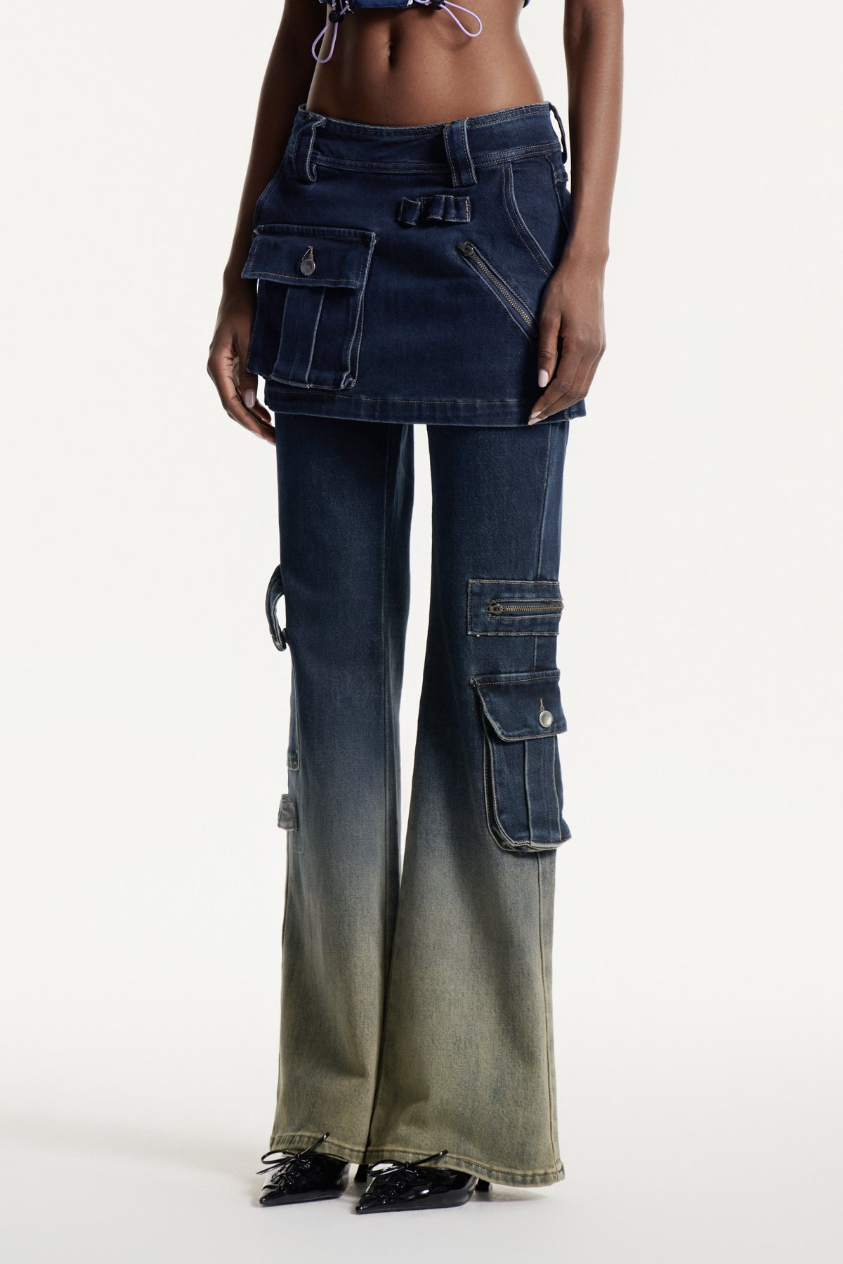 Eerik Deconstruct Hayley Bootcut Jean Pantolon