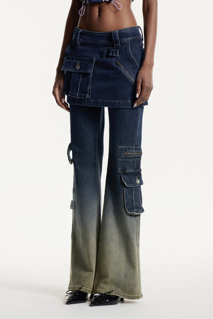 Eerik Deconstruct Hayley Bootcut Jean Pantolon