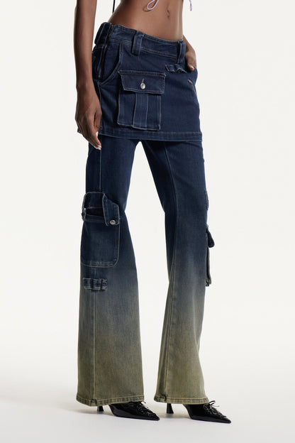 Eerik Deconstruct Hayley Bootcut Jean Pantolon