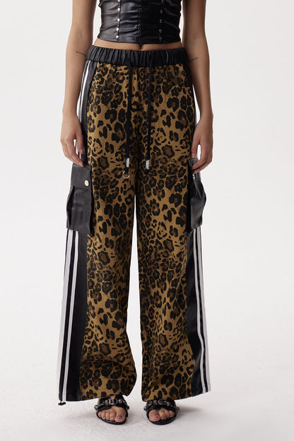 Eleri Deconstruct Leopar Jean Pantolon
