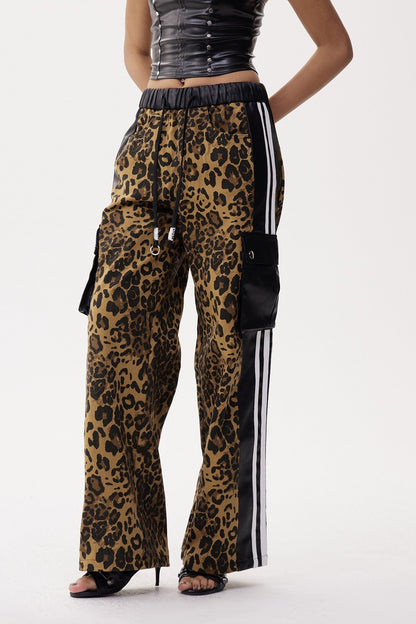 Eleri Deconstruct Leopar Jean Pantolon