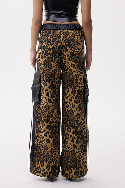 Eleri Deconstruct Leopar Jean Pantolon