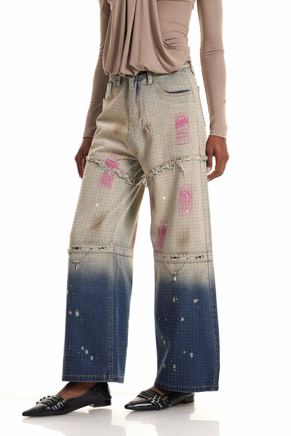 Endellion Taşlı Hayley Jean Pantolon