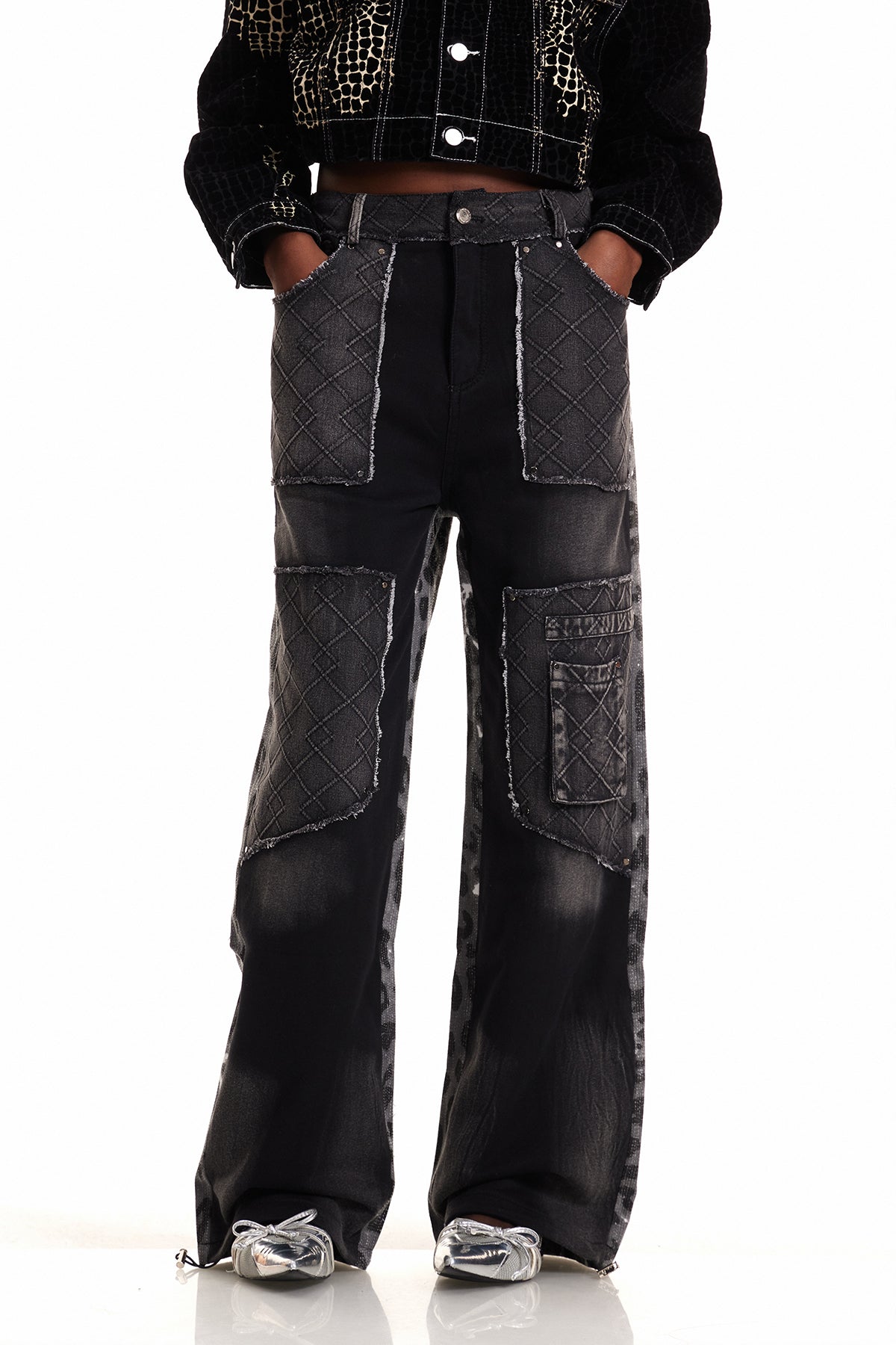 Ennius Izgara Leopar Jean Pantolon