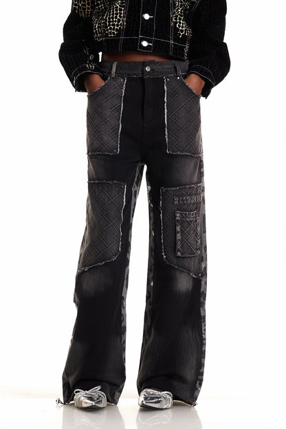 Ennius Izgara Leopar Jean Pantolon