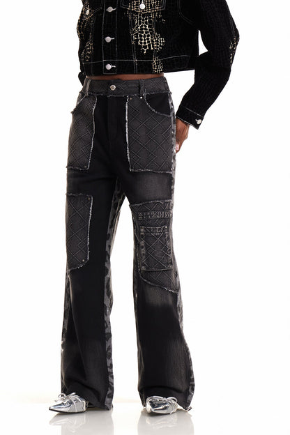 Ennius Izgara Leopar Jean Pantolon