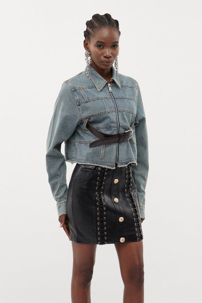 Esau Dekonstrüksiyon Denim Ceket