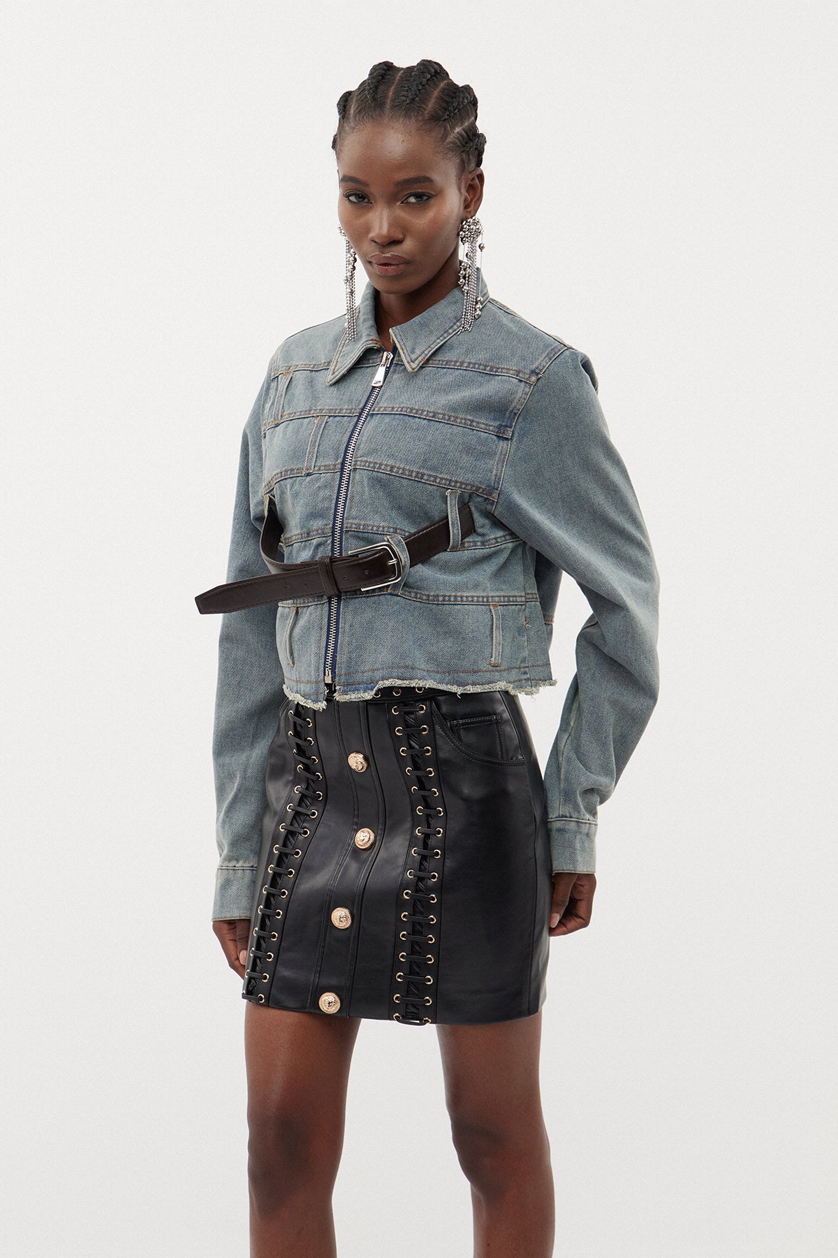 Esau Dekonstrüksiyon Denim Ceket