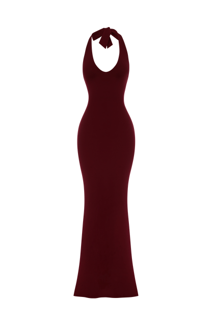 Fern Maxi Elbise - Vişne Çürüğü