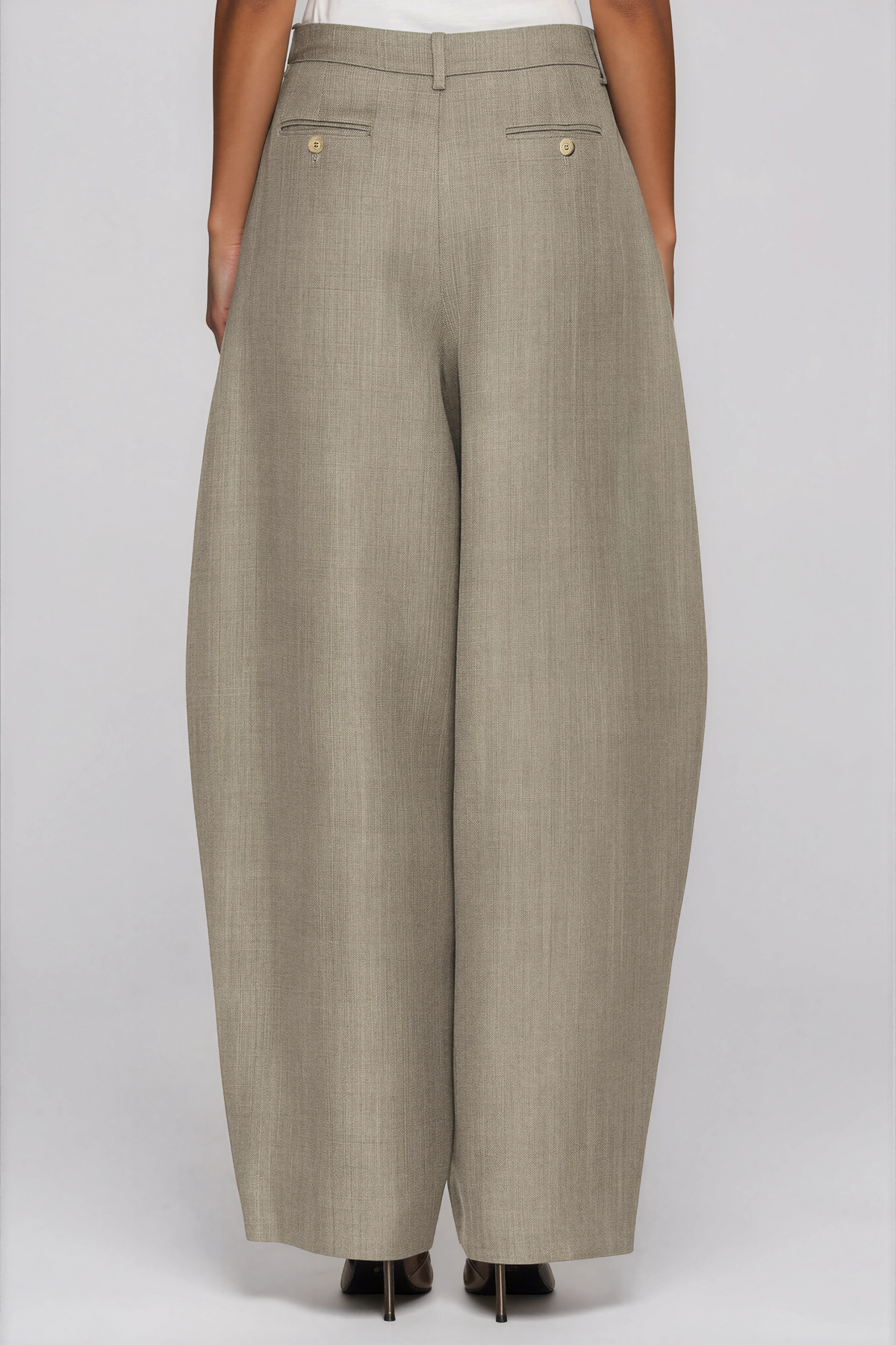 Firdous Haki Baggy Pantolon
