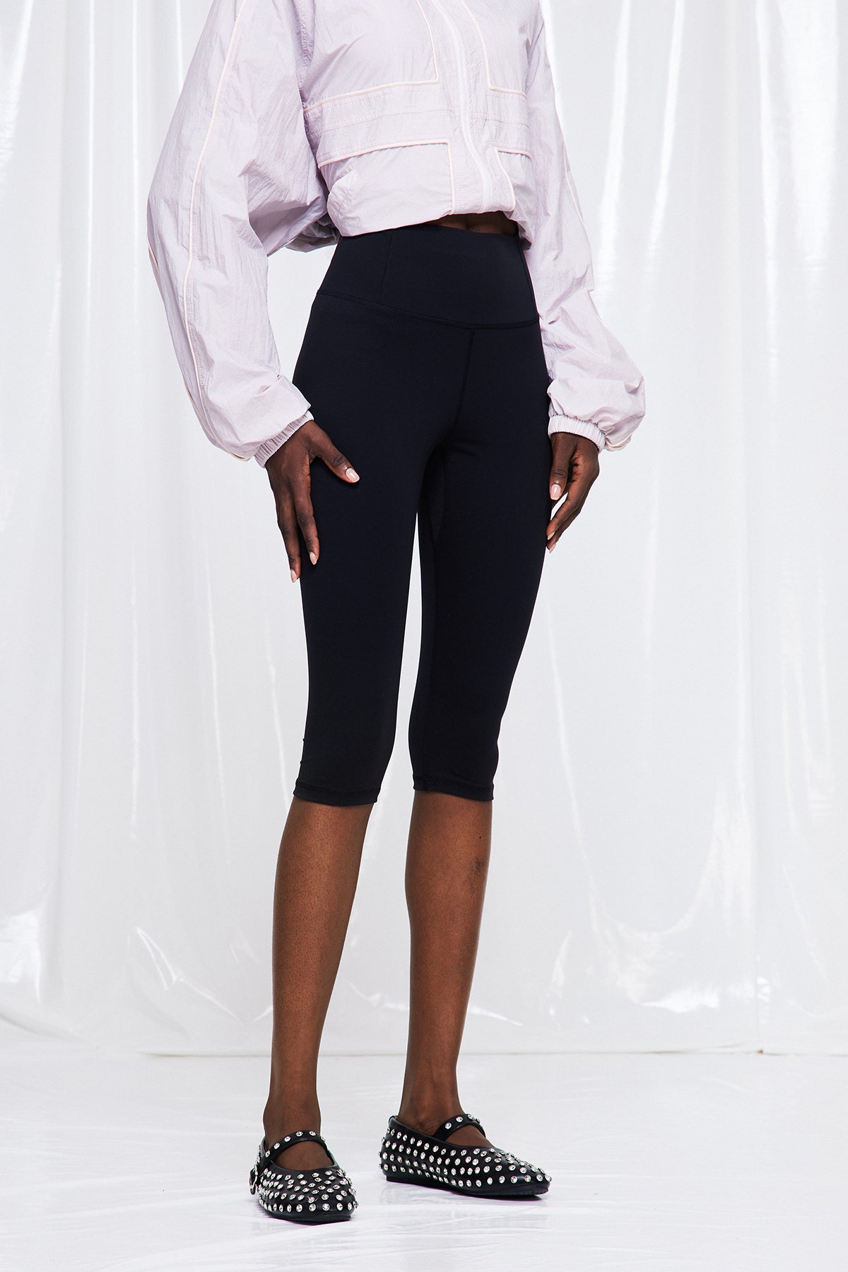 Frey Bodycon Kapri Pantolon