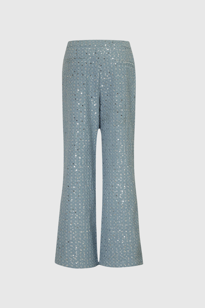 Gracelynn Payet Detaylı Denim Takım