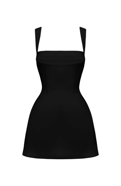 Iona Mini Elbise - Siyah