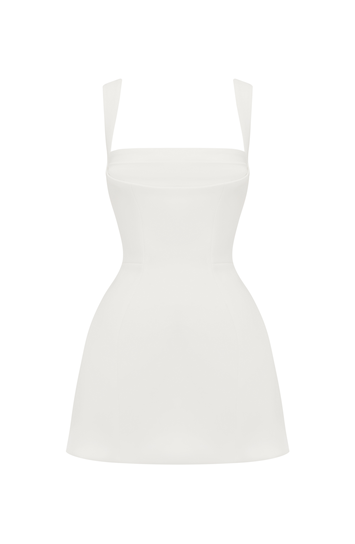 Iona Mini Elbise - Fildişi