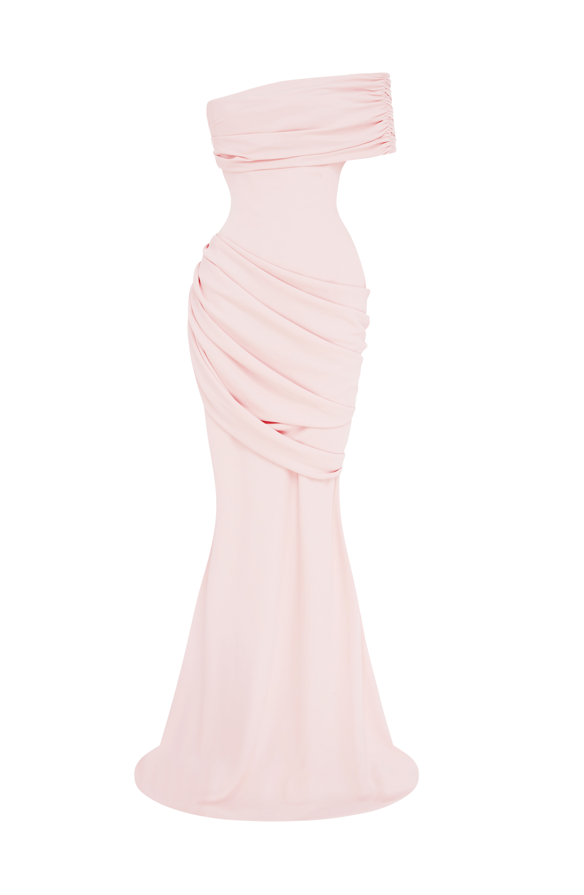 Kasia Abiye Elbise - Pudra