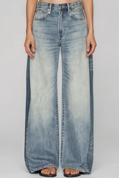 Kateisha Ağartılmış Düz Paça Jean Pantolon