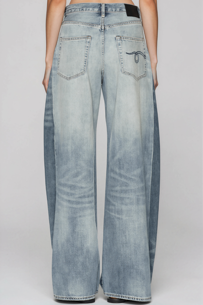 Kateisha Ağartılmış Düz Paça Jean Pantolon
