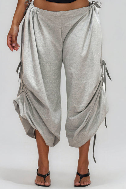 Kelsey Büzgülü Baggy Pantolon