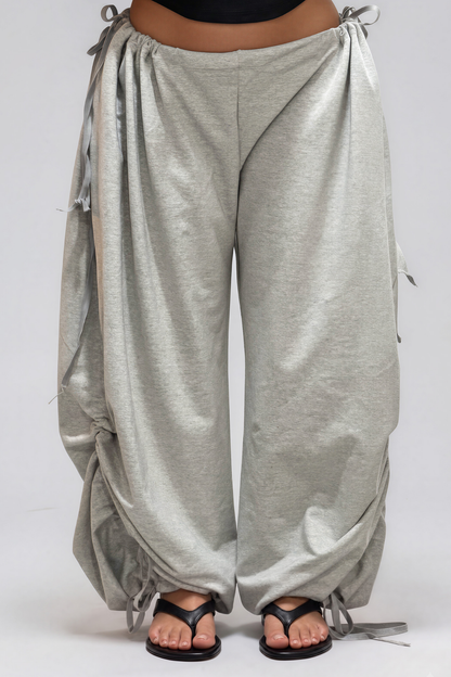 Kelsey Büzgülü Baggy Pantolon