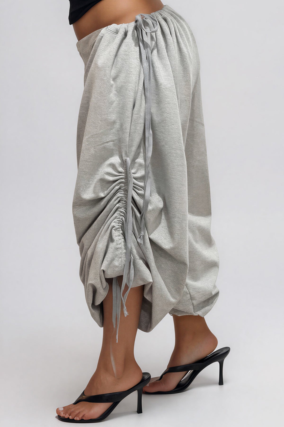 Kelsey Büzgülü Baggy Pantolon