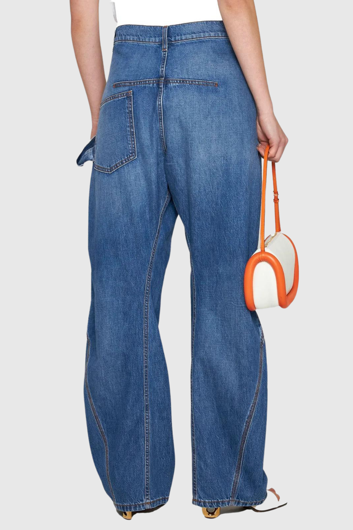 Laney Asimetrik Cep Detaylı Jean