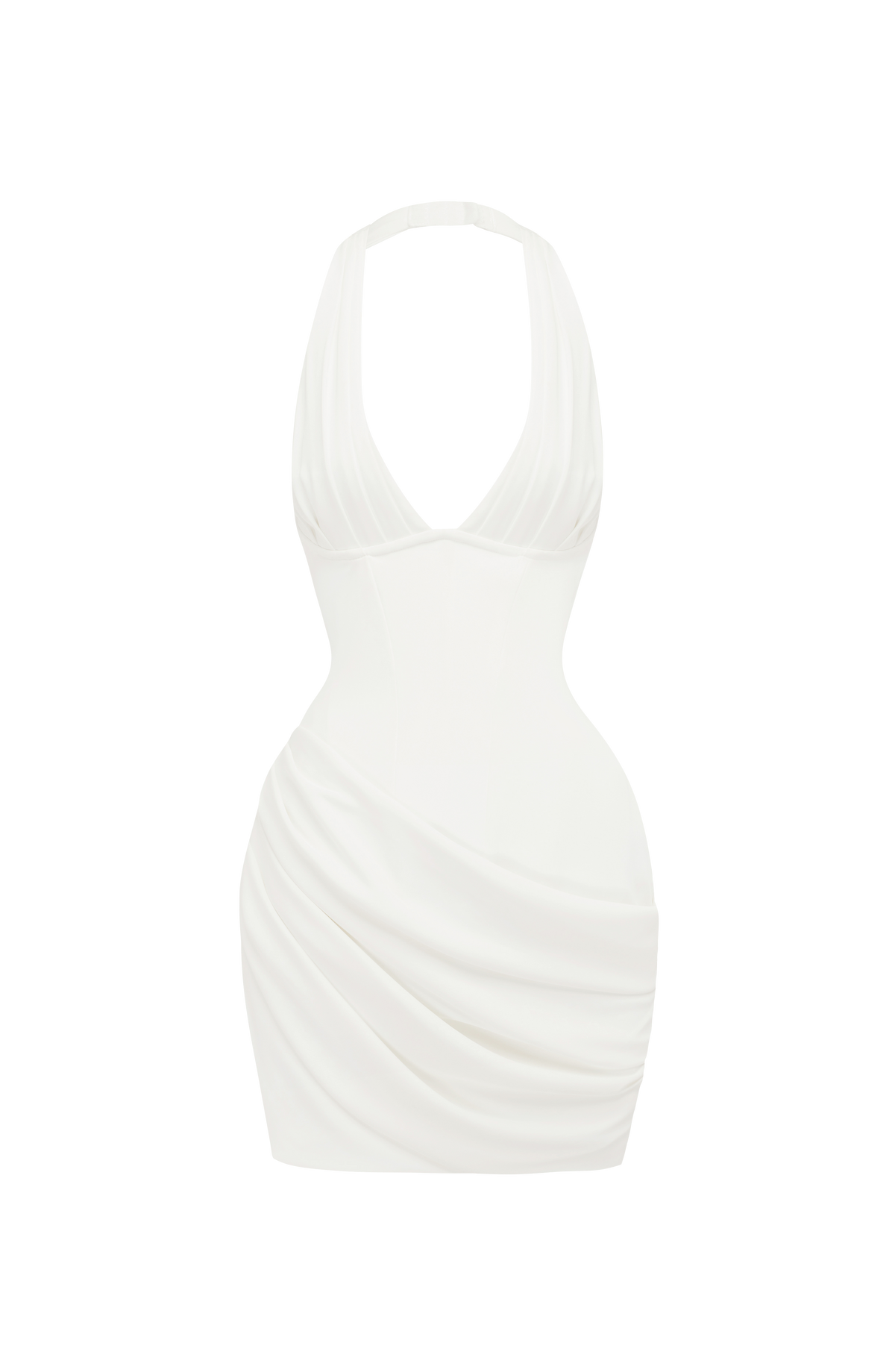 Nehemia Mini Elbise - Fildişi