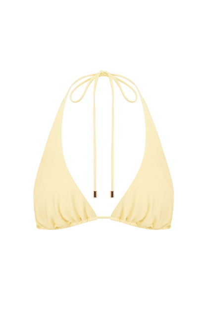 Pietra Üçgen Bikini Üstü - Limon Sarısı