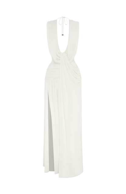 Romilly Abiye Elbise - Fildişi