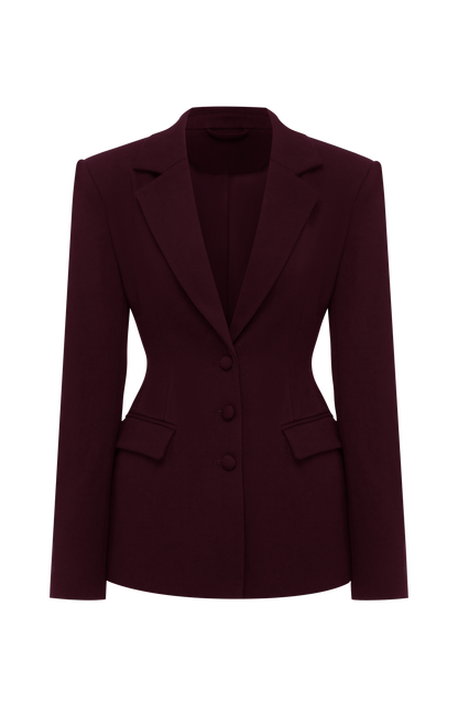 Rowena Blazer - Mürdüm