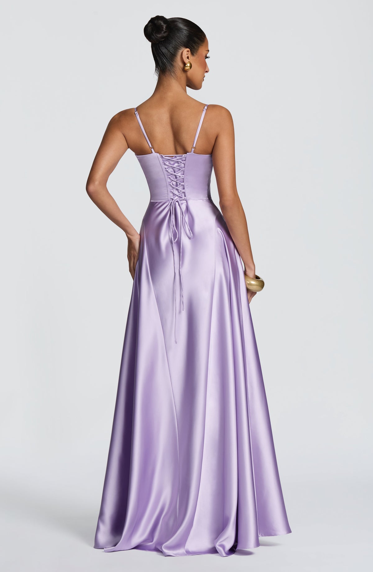 Asterin Maxi Elbise - Lila