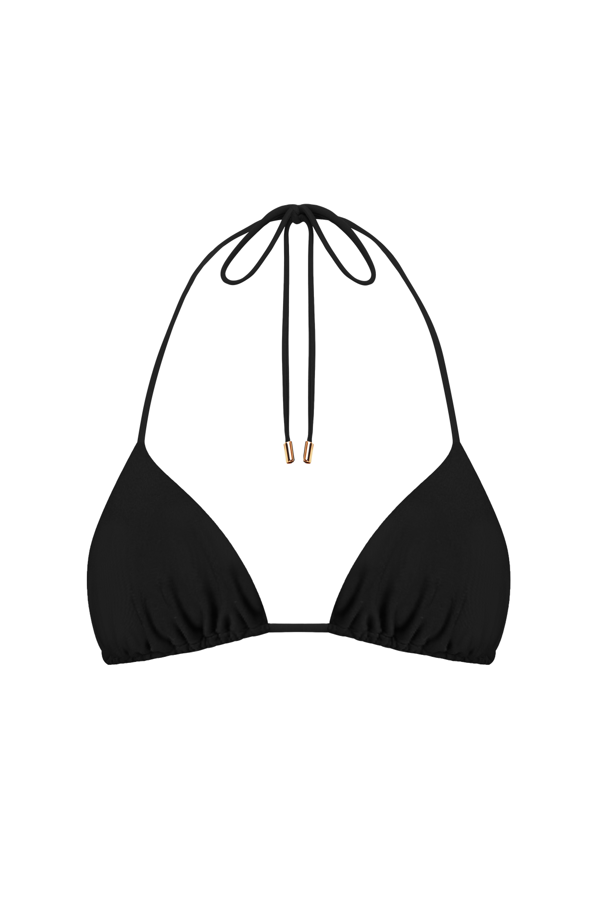 Suki Üçgen Bikini Üstü - Siyah