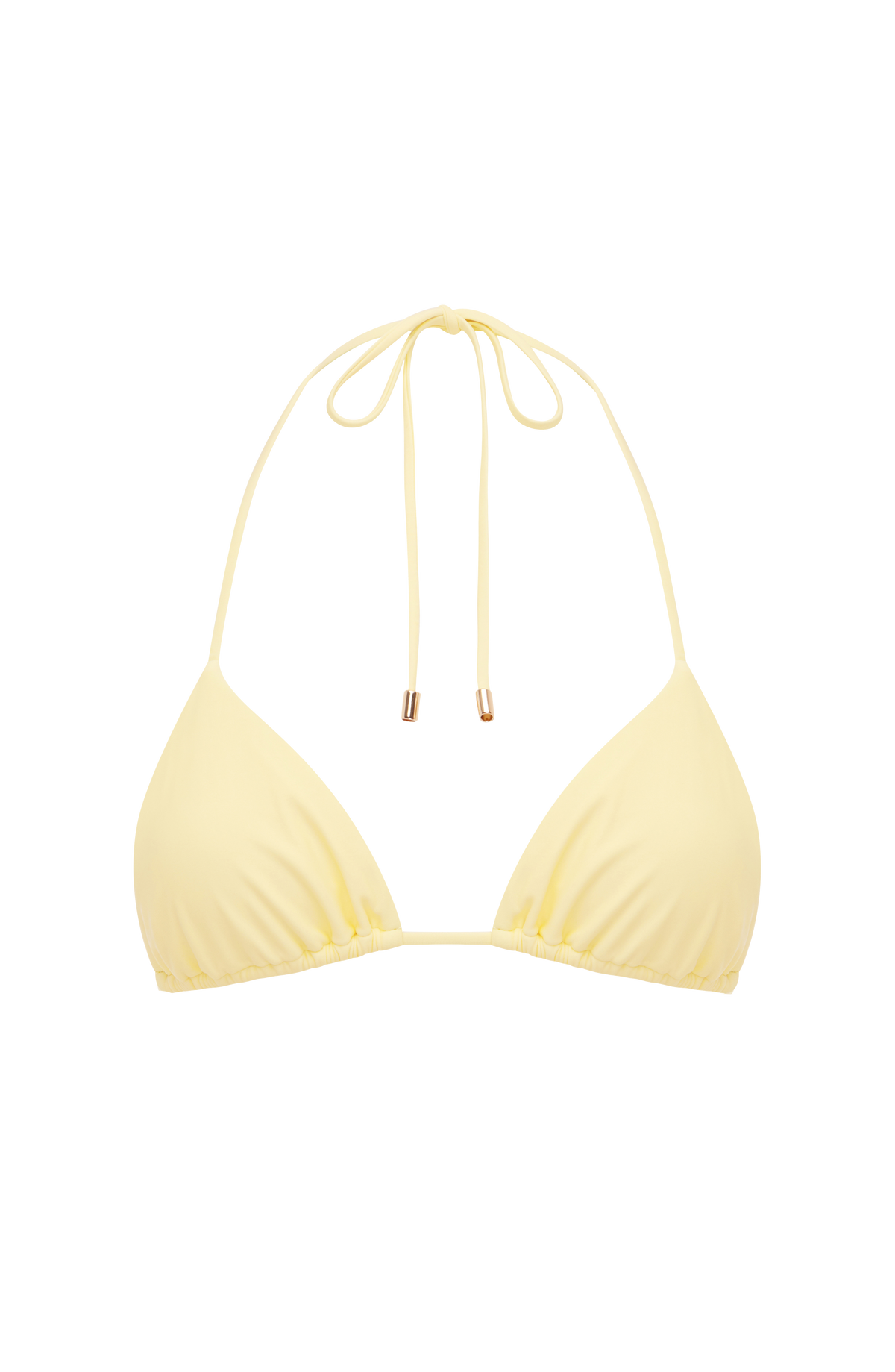 Suki Üçgen Bikini Üstü - Limon Sarısı