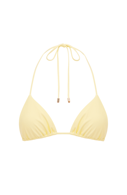 Suki Üçgen Bikini Üstü - Limon Sarısı