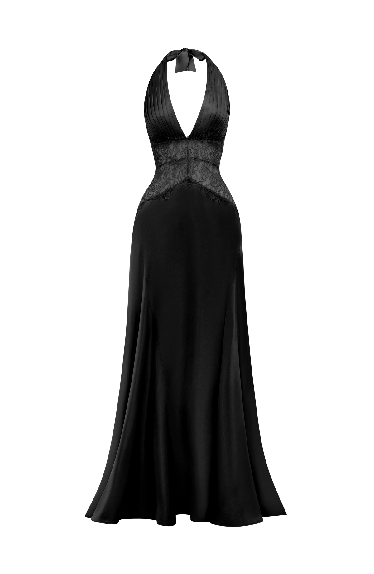 Virella Maxi Elbise - Siyah