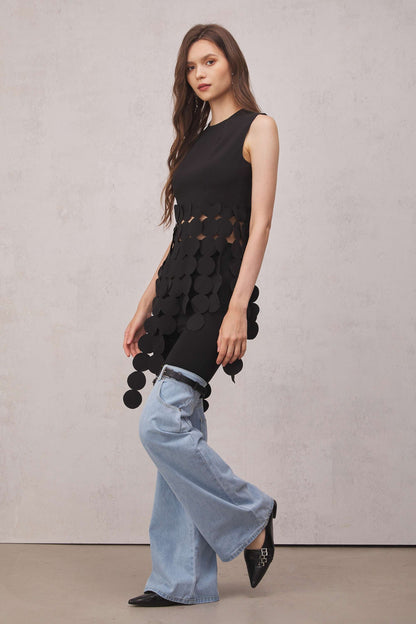 Willow Patchwork Desenli Jean Pantolon