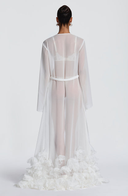 Anwen Dressing Abiye Elbise - Fildişi