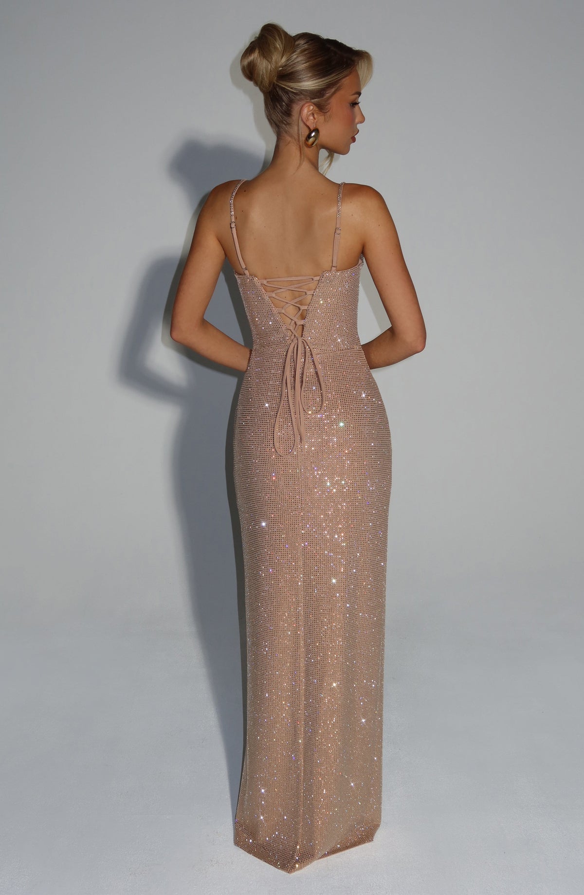 Ashton Maxi Elbise - Altın