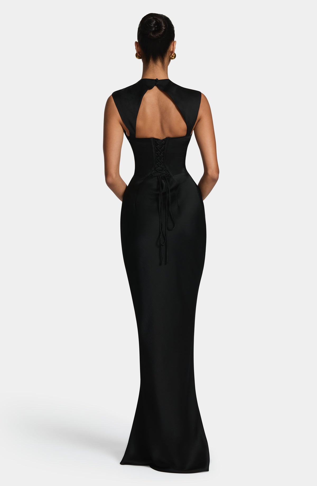 Avielle Maxi Elbise - Siyah