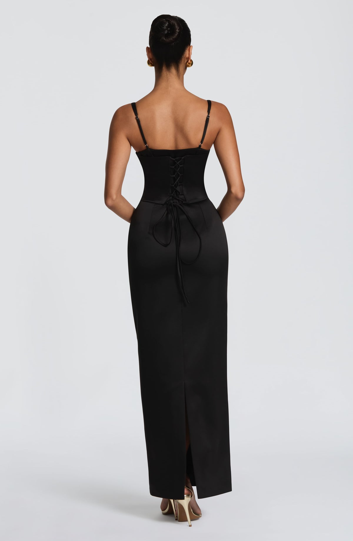 Bennett Maxi Elbise - Siyah