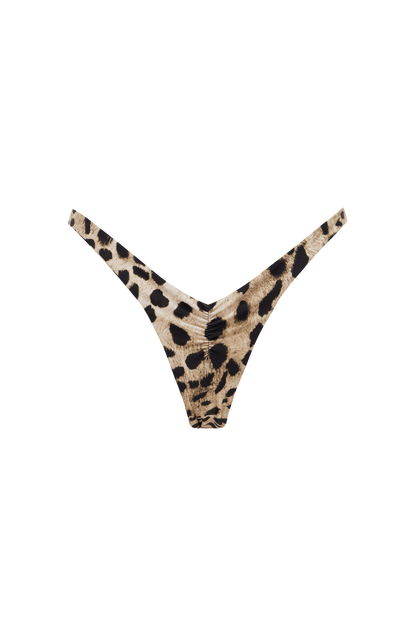 Brianna Bikini Altı - Leopar Desenli