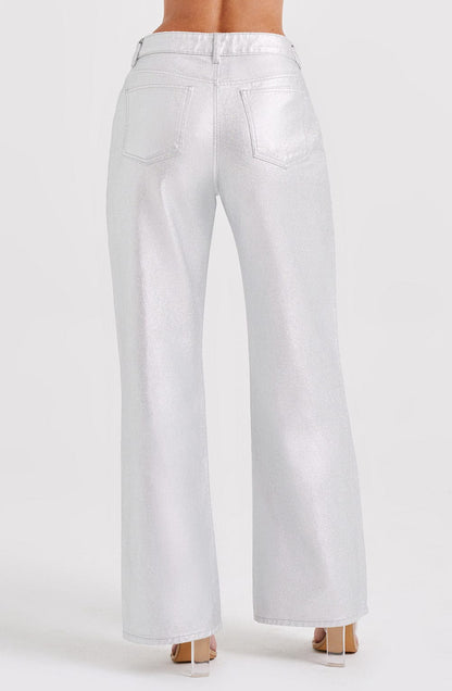 Cassidy Pant - Gümüş