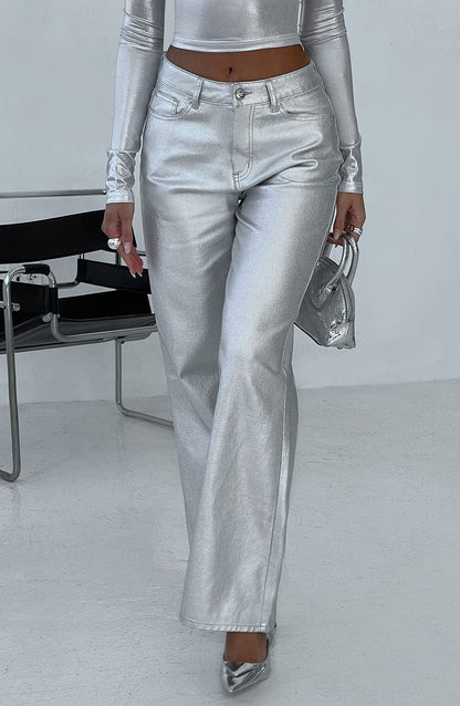 Cassidy Pant - Gümüş
