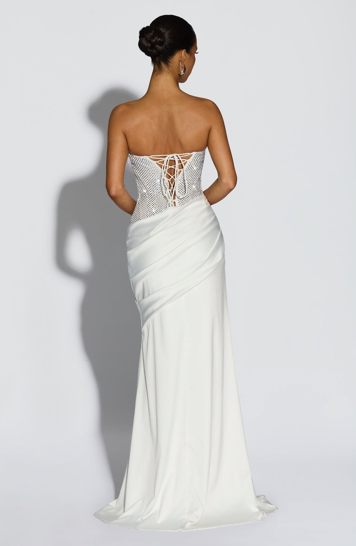 Celestia Maxi Elbise - Fildişi