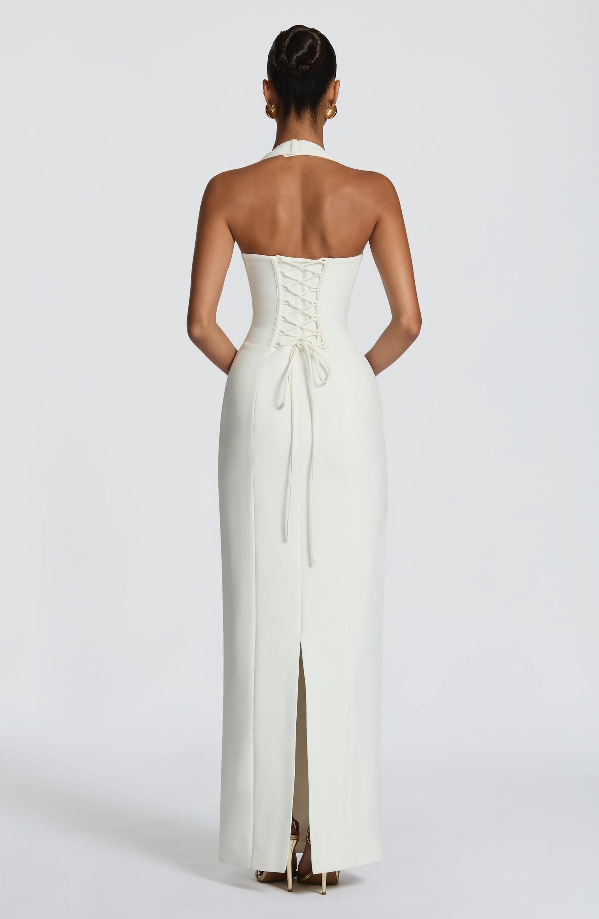 Charlotte Maxi Elbise - Fildişi